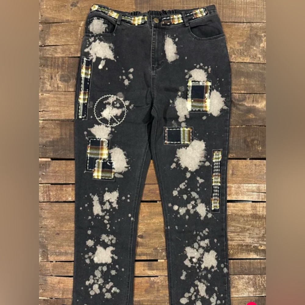 Jaded gypsy peace denim jeans